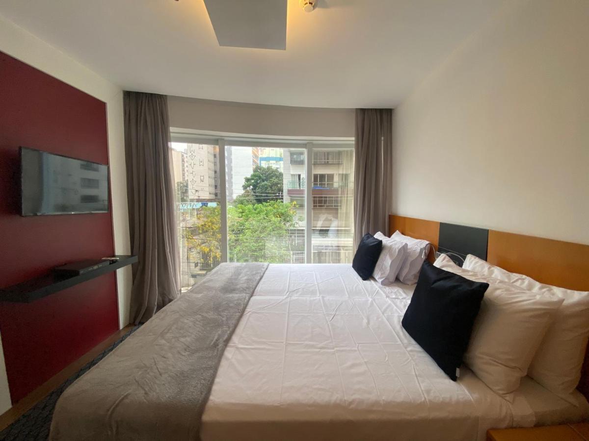 Flat Parque Do Ibirapuera - Jardins Hotel เซาเปาโล ภายนอก รูปภาพ