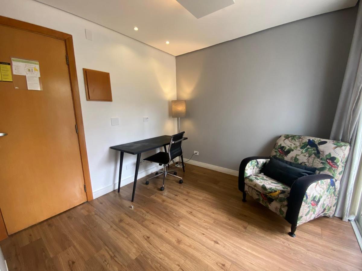 Flat Parque Do Ibirapuera - Jardins Hotel เซาเปาโล ภายนอก รูปภาพ